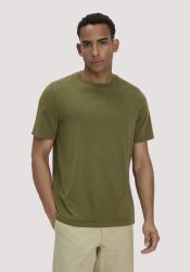 hessnatur Herren Heavy Jersey Shirt Relaxed aus Bio-Baumwolle - grün Grösse46