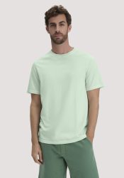 hessnatur Herren Heavy Jersey Shirt Relaxed aus Bio-Baumwolle - grün Grösse46
