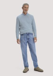hessnatur Herren Jeans MADS Relaxed Tapered aus Bio-Denim - blau Grösse33/32