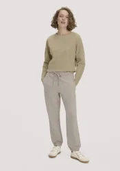 hessnatur Loungewear Sweathose Relaxed ACTIVE LIGHT aus Bio-Baumwolle mit recycelter Baumwolle - beige - Größe XS