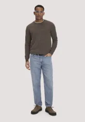 hessnatur Herren Jeans MADS Relaxed aus Bio-Denim mit recycelter Baumwolle - blau - Größe 32/32