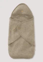 hessnatur Baby Walksack aus Bio-Merinowolle - beige - Größe 76 cm