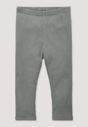 hessnatur Baby Hose aus Bio-Baumwolle mit Bio-Merinowolle - blau - Größe 62/68