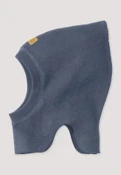 hessnatur Baby Softfleece Mütze aus Bio-Baumwolle - blau - Größe 41/43