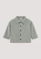 hessnatur Baby Cord-Jacke Mini Boho aus Bio-Baumwolle - blau - Größe 74/80