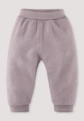 hessnatur Baby Wollfrottee Hose aus Bio-Merinowolle - rosa - Größe 98/104