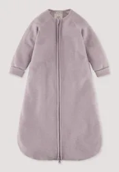 hessnatur Baby Wollfrottee Schlafsack aus Bio-Merinowolle - rosa - Größe 90cm