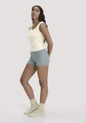 hessnatur Damen Tanktop PURE FUNCTION aus Bio-Merinowolle mit Seide - naturfarben Grösse38