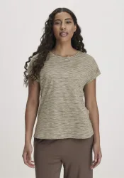 hessnatur Damen Schlafshirt Oversize aus Bio-Baumwolle und TENCEL? Modal - braun - Größe 34