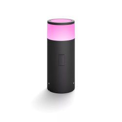 Philips, Philips Hue White and Color Ambiance Calla - Garten-Sockelleuchte (Schwarz)