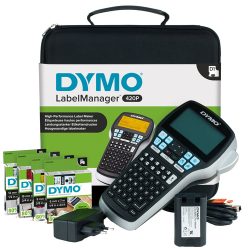 DYMO Labelmanager 420P Koffer-Set Beschriftungsgerät Geeignet für Schriftband: D1 6 mm, 9 mm, 12 mm, 19 mm
