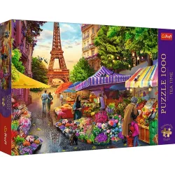 Tea Time: Flower Market, Paris
