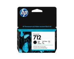 HP Tintenpatrone 712 black 3ED70A DesignJet 38ml
