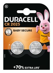 Duracell, Duracell Cr2025 3 V - Knopfzelle (Silber)