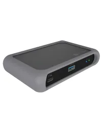 ICY BOX, ICY BOX 4 Port Hub Thunderbolt4 Type-C IB-HUB801-TB4 85W PD Silicon Alu.Black