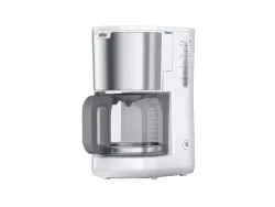 Braun KF 1500 WH Kaffeemaschine Weiß Fassungsvermögen Tassen=10