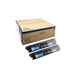 Brother B329C Toner XL 2*cy - Brother TN-329C für z.B. Brother DCPL 8450 CDW, Brother HLL 8350 CDW, Brother HLL 8350 CDWT, Brother HLL 8350