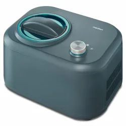 MEDION LIFE Eismaschine MD 10169, Kapazität für 1 L Eis, kein Vorkühlen notwendig, entnehmbarer Aluminium-Eisbehälter, geeignet für die Zubereitung von Eiscreme, Frozen Yoghurt & Sorbet