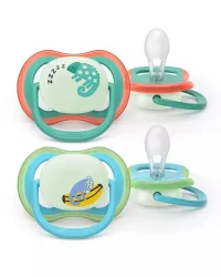 PHILIPS AVENT, 2er-Pack Schnuller ultra air Nighttime, 6-18M
