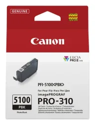 Canon C5100PBK Druckerpatronen photo schwarz - Canon PFI-5100PBK für z.B. Canon imagePROGRAF PRO -310