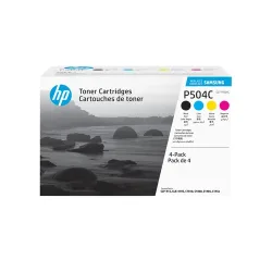 Samsung S504 Toner (BK, C, M, yellow) - Samsung CLT-P504C, SU400A für z.B. Samsung CLP -410, Samsung CLP -415 N, Samsung CLP -415 NW