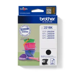 Brother B221BK Druckerpatronen bk - Brother LC-221BK für z.B. Brother DCPJ 562 DW, Brother MFCJ 880 DW, Brother MFCJ 480 DW, Brother MFCJ 1100