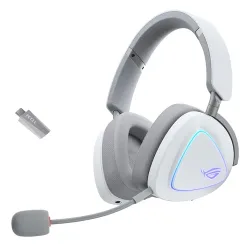 ASUS ROG Delta II, Over-ear Gaming-Headset Bluetooth Weiss