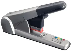 LEITZ Blockheftmaschine 5551 8mm 55510084 silber, f&uuml;r 80 Blatt
