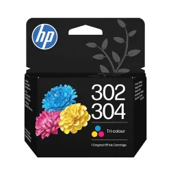 HP H302color Druckerpatronen color - HP No. 302 color, No. 304 color, B7RT6AE für z.B. HP Envy 4524 e-All-in-One, HP OfficeJet 5232, HP DeskJet 3632