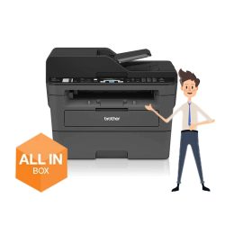 Brother MFC-L2710DW Monolaser-Multifunktionsdrucker A4 Drucker, Scanner, Kopierer, Fax Duplex, LAN, WLAN, ADF