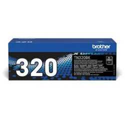 Brother B320BK Toner bk - Brother TN-320BK für z.B. Brother DCP -9055 CDN, Brother DCP -9270 CDN, Brother HL -4100, Brother HL -4140 CN