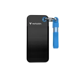 VERBATIM Pocket SSD USB 3.2 Gen 2 1TB Black/Blue – SSD (Solid State Disks)