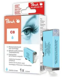 Peach C8 PC Druckerpatrone cyph ersetzt Canon CLI-8PC, 0624B001, 0624B024 für z.B. Canon Pixma IP 6600, Canon Pixma IP 6600 D, Canon Pixma IP 6700 D