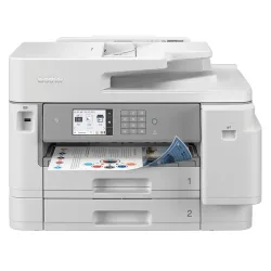 Tintenstrahl Multifunktionsdrucker Brother MFC-J5955DW, 4 in 1,USB/LAN/WLAN, Auto-Duplex/Mobildruck/NFC, 2 Papierkassetten, bis A3, mit CMYK-Patronen