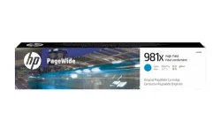 HP H981XC Druckerpatronen XL cy - HP No. 981X C, L0R09A für z.B. HP PageWide Enterprise Color 550, HP PageWide Enterprise Color 556 dn