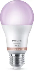 Leuchtmittel WiZ Kunststoff E27 8.5 W - Farbe: Weiss - LED - Lichtfarbe: Warmweiss - Kaltes Tagesweiss - Leuchtmittel- LED Leuchtmittel