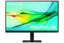 SAMSUNG ViewFinity S6 LS27D600UAU 27 QHD Monitor (5 ms Reaktionszeit, 100 Hz)
