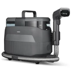 MEDION X10 UC Polster- und Teppichreiniger (MD100123), 3 Reinigungsmodi, 12 kPa Saugkraft, 1250 ml Frischwassertank, 950 ml Schmutzwassertank, IPX4, mit Tragegriff und Rollen