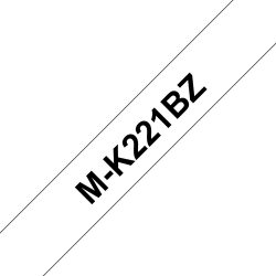 Brother, Brother Ptouch Mk-221Bz 9mm Schriftband