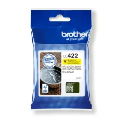 Brother B422Y Druckerpatronen y - Brother LC-422Y für z.B. Brother MFCJ 5740 DW, Brother MFCJ 6940 DW, Brother MFCJ 5345 DW, Brother MFCJ 5340 DW