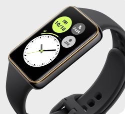 Honor, HONOR Band 10, Globale Version Smart Band, Gebogenes Kantendesign, Morgen-Gesundheitsfunktion, 1,57 Zoll AMOLED-Bildschirm, 5ATM Wasserdichtigkeit, BT5.3