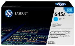HEWLETT PACKARD - HP Toner-Modul 645A cyan C9731A Color LaserJet 5500 12'000 S., One Size