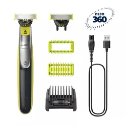 Philips - Elektrischer Rasierer, OneBlade Face & Body, 1 Stück