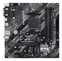 ASUS, Asus PRIME B550M-K Mainboard Sockel (PC) AMD® AM4 Formfaktor (Details) Micro-ATX Mainboard-Chipsatz AMD® B550