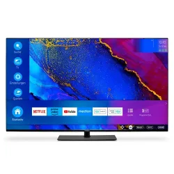 MEDION LIFE® X15524 (MD 30722) LCD Smart-TV, 138,8 cm (55'') Ultra HD Display, HDR, Dolby Vision®, Micro Dimming, MEMC, PVR ready, Netflix, Amazon Prime Video, Bluetooth®, DTS HD, DTS Virtual X, Dolby Atmos®, HD Triple Tuner, CI+