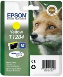 Epson E128 Druckerpatronen ye - Epson T1284 y, C13T12844011 für z.B. Epson Stylus SX 230, Epson Stylus SX 235 W, Epson Stylus Office BX 305 F