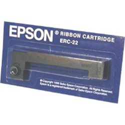 Epson ERC22B Farbbandkassette für M-180/190-Serie, lange Lebensdauer, Schwarz