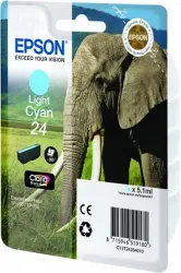 Epson E24lc Druckerpatronen cyli - Epson No. 24 lc, C13T24254010 für z.B. Epson Expression Photo XP -55, Epson Expression Photo XP -750