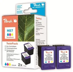 Peach HP 57 2 Druckköpfe 2*col ersetzt HP No. 57*2, C9503AE für z.B. HP DeskJet 450 CBI, HP DeskJet 450 CI, HP DeskJet 450, HP DeskJet 450 WBT