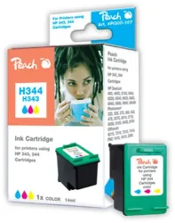 Peach HP 344 Druckkopf XL col ersetzt HP No. 344, C9363EE für z.B. HP DeskJet 460, HP DeskJet 460 C, HP DeskJet 460 CB, HP DeskJet 460 WBT, HP PSC 1600